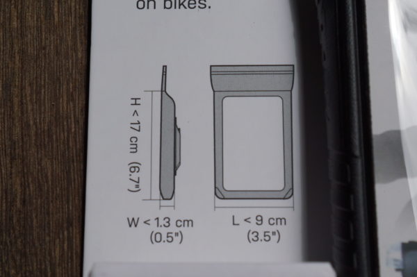 【TOPEAK トピーク スマートフォン ドライバッグ 6"】を開封レビュー。自転車で地図が見やすい！