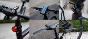 【おすすめの自転車用品】着脱式泥除け Tacx Mudguard for road をレビュー。クロスバイクに合う便利でおしゃれなフェンダー