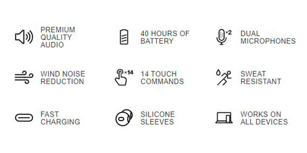 HAPPY PLUGS AIR1 PLUSのスペック