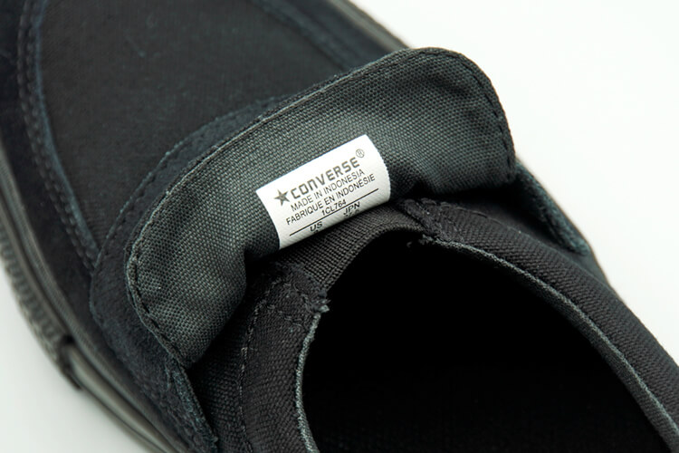 コンバース・CS LOAFER SKの履き口のゴム