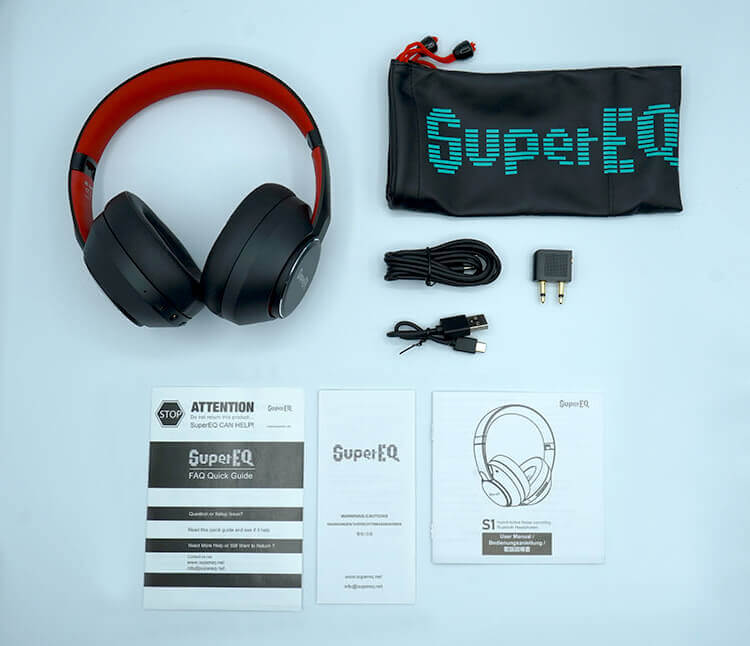 One Odio Super EQ S1の付属品の一覧
