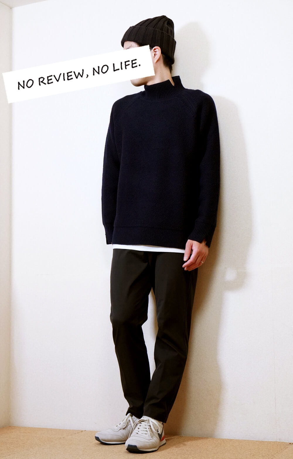 【唯一無二のデザイン】ユニクロ＋J・プレミアムラムケーブルハイネックセーターのサイズ感とおすすめポイント【2021年秋冬】