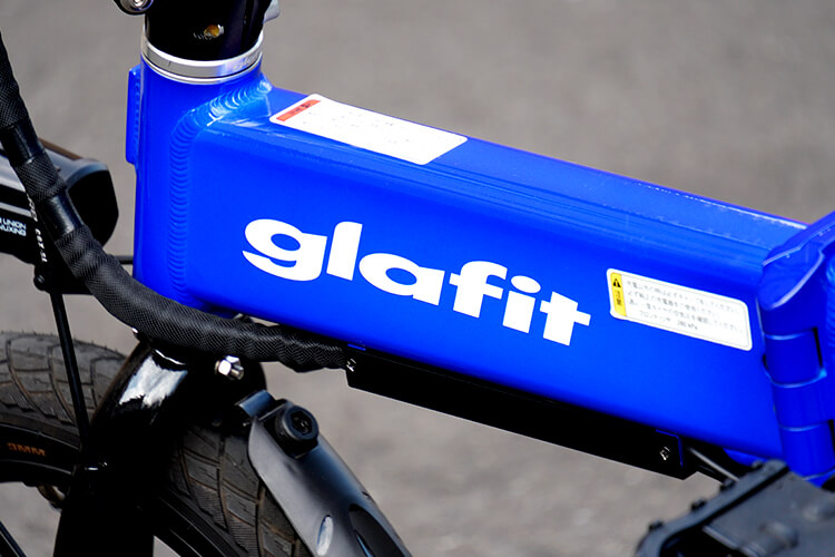 glafit GFR-02のglafitロゴ