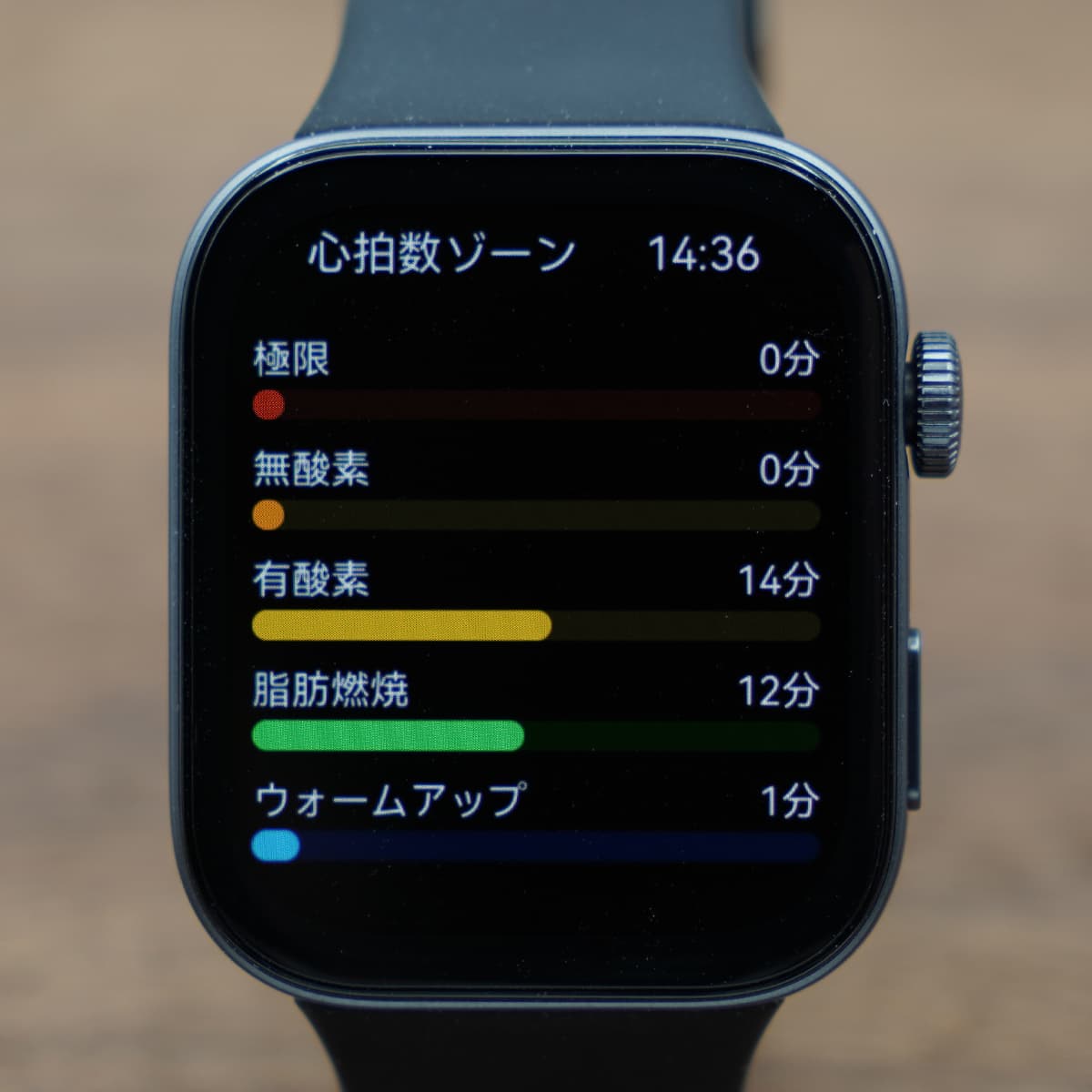 HUAWEI WATCH FIT 3のワークアウト画面