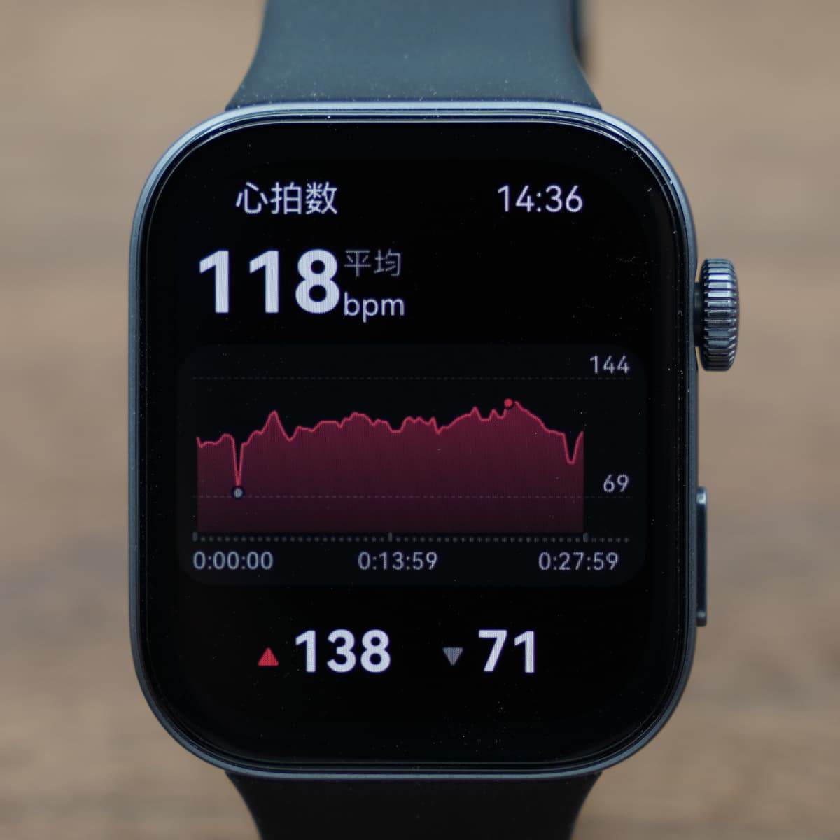 HUAWEI WATCH FIT 3のワークアウト画面