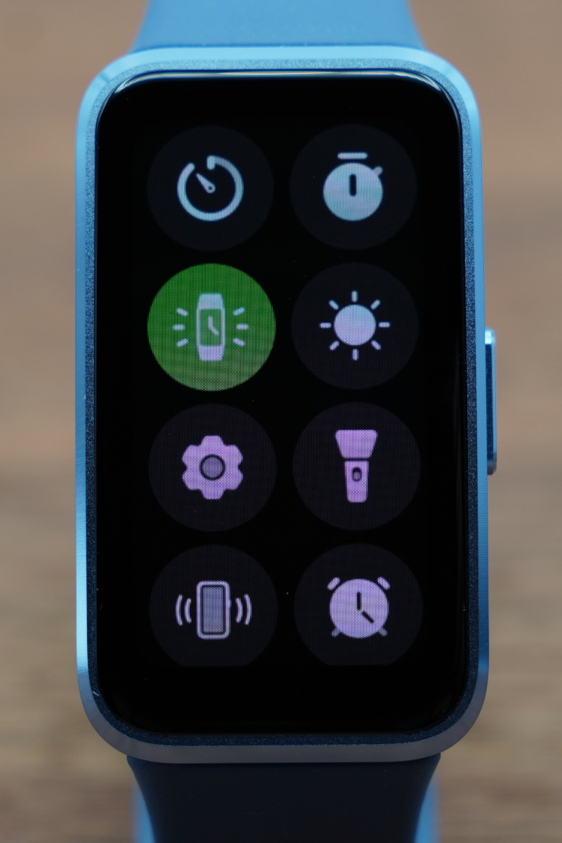 HUAWEI Band 10のホーム画面